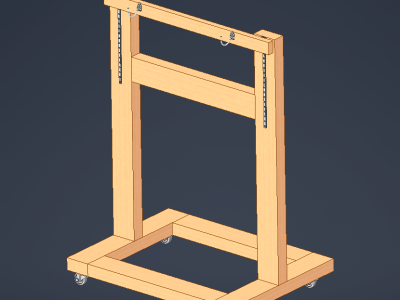 AutoCAD Inventor Easel Model