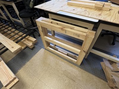 frame of box