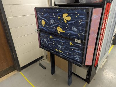 locks added to the door