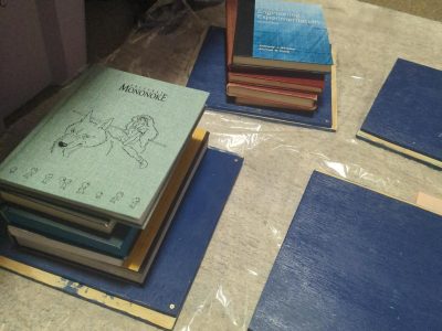 panels being put together